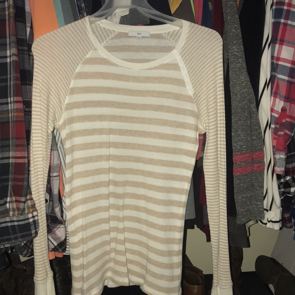 Waffle knit top